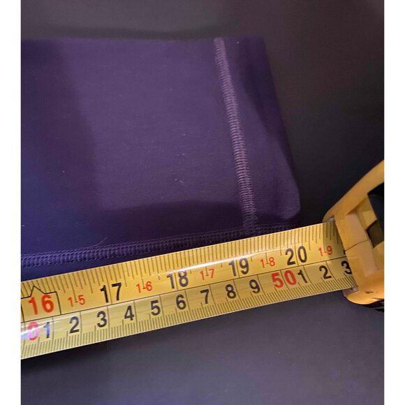 Lululemon Women 4 Black Purple Wunder Under Crop III Leggings - Picture 6 of 7